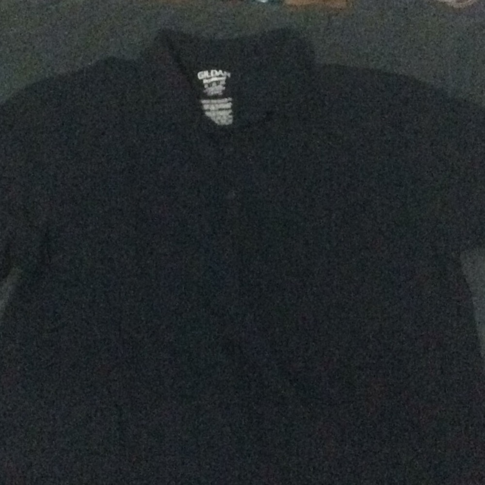 Dark Blue Gildan DryBlend Polo